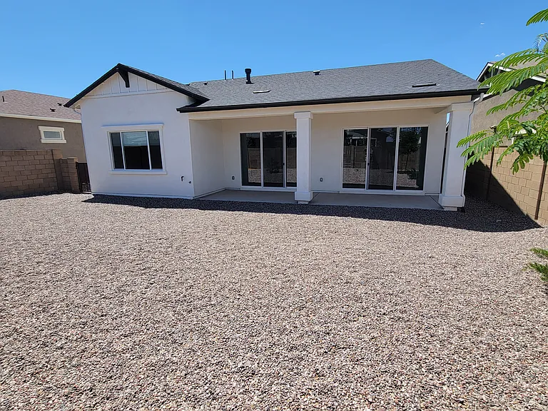Rear View of House