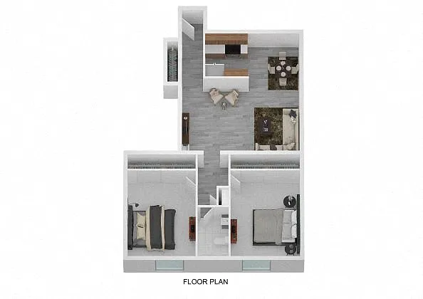 Floor plan 2 Bedroom