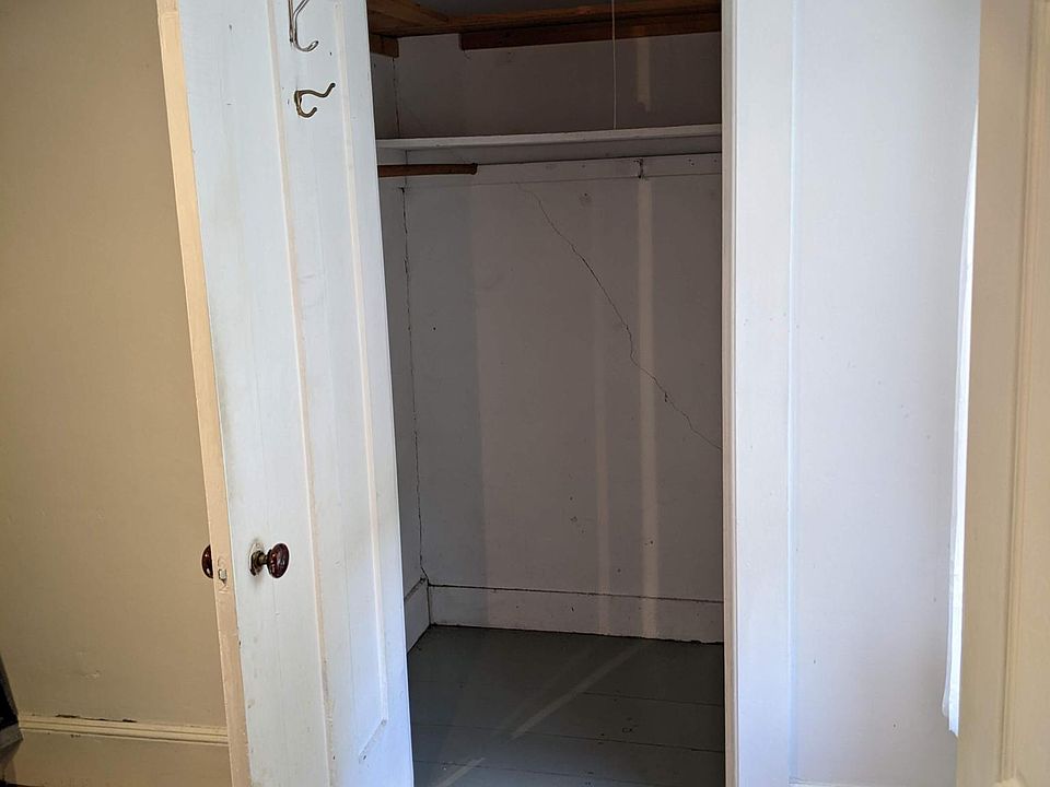 Walk in closets.