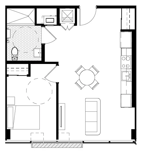 Floor plan 504