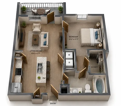 Floor plan A1-2