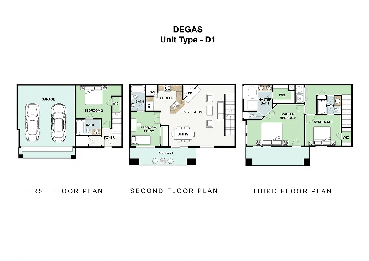 Floor plan D1