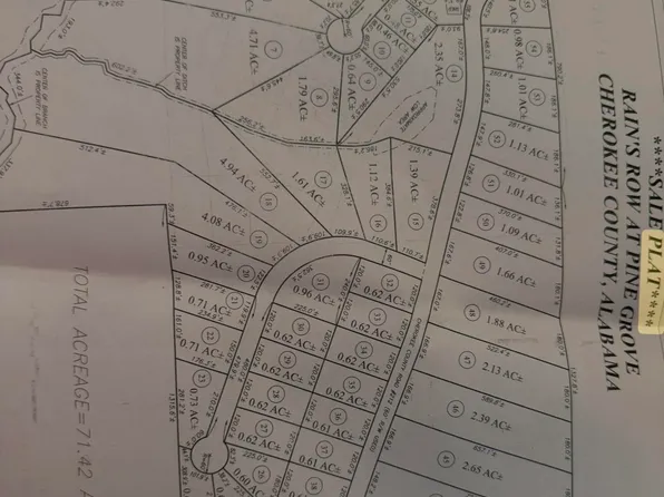 LOT 40 County Road 212, Centre, AL 35960