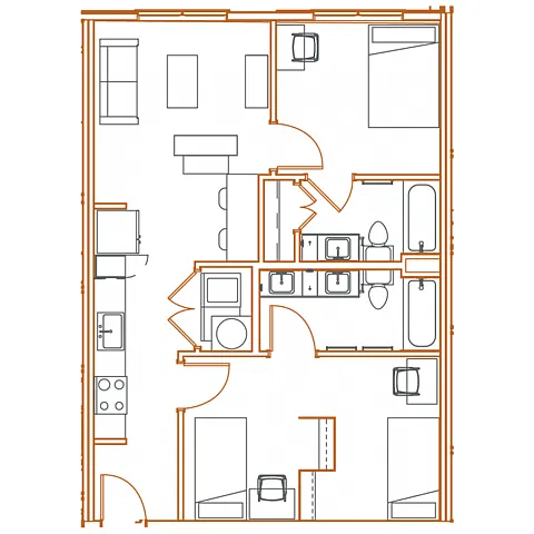 Floor plan B1