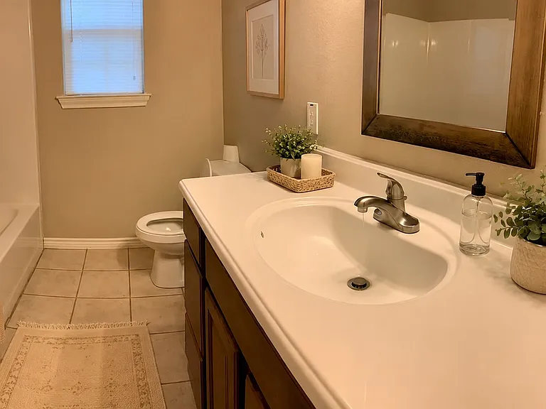 2nd bathroom - Virtually Staged