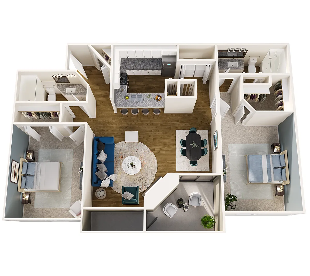 Floor plan The Willow