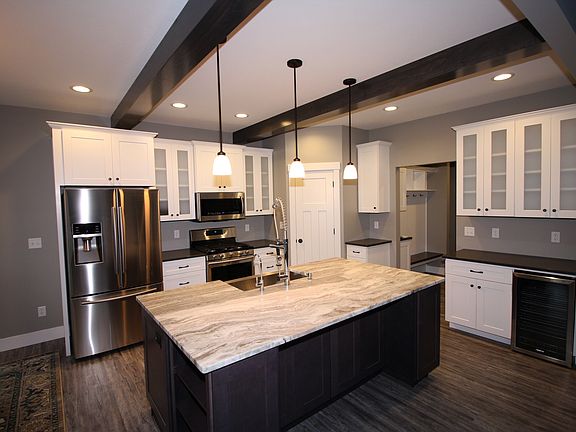 Kitchen with Optional Beams