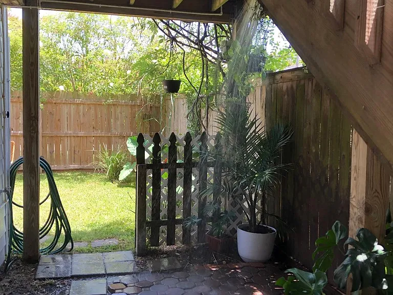 outdoor shower included! could be potentially shared with next door guests