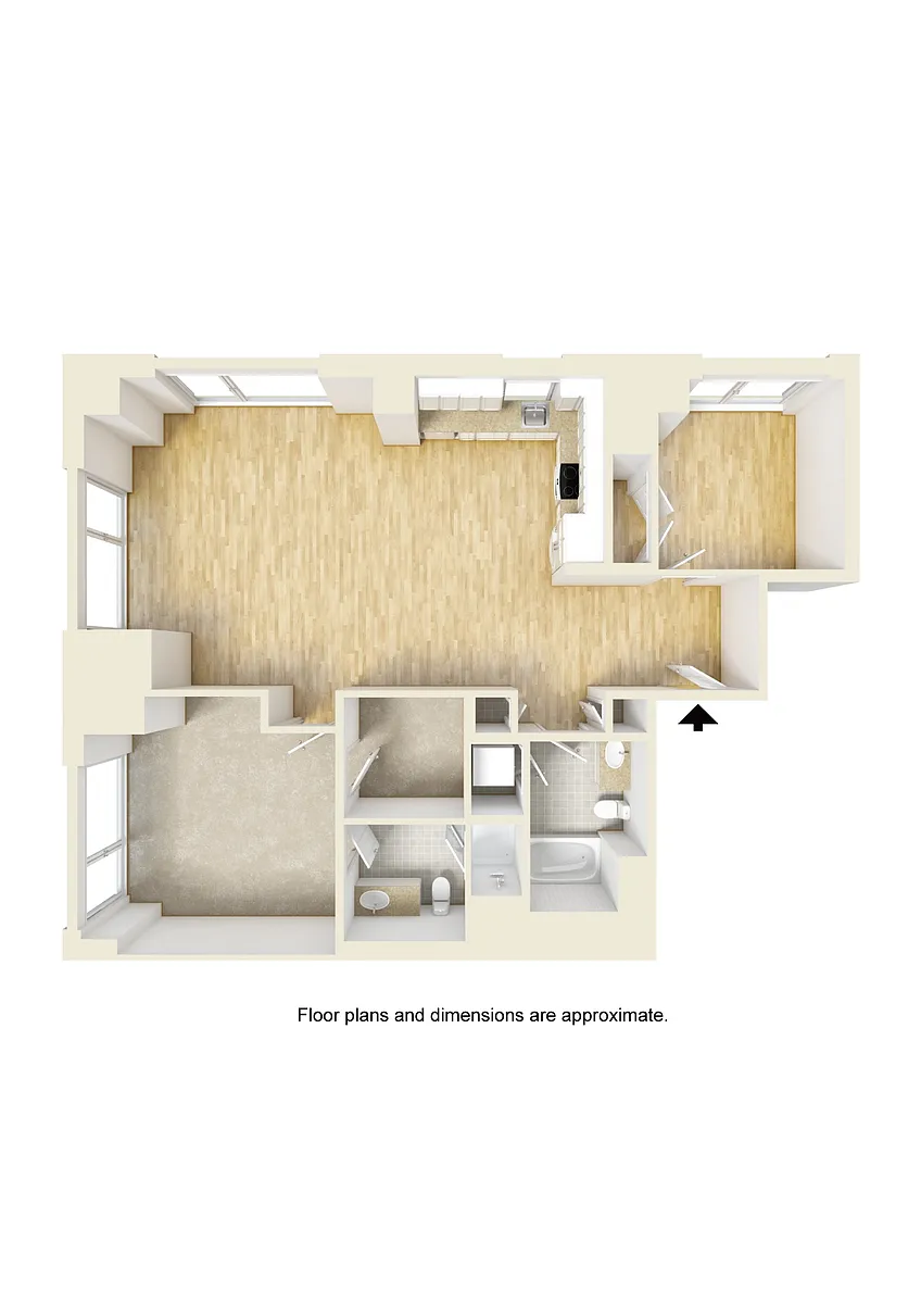 Floor plan 2D 2-12