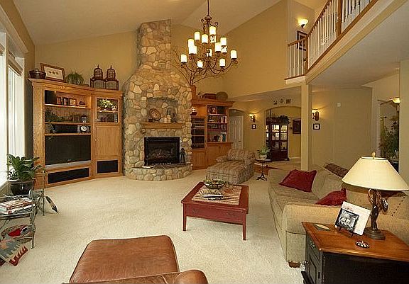 Great Rm w/Stone FP and Views