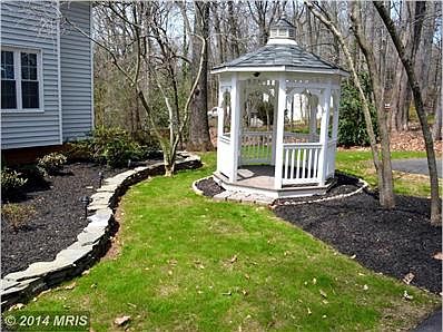Gazebo and great landscaping