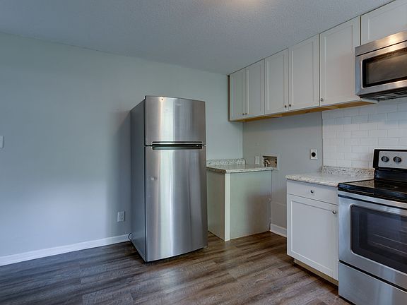 Kitchen view from back door.