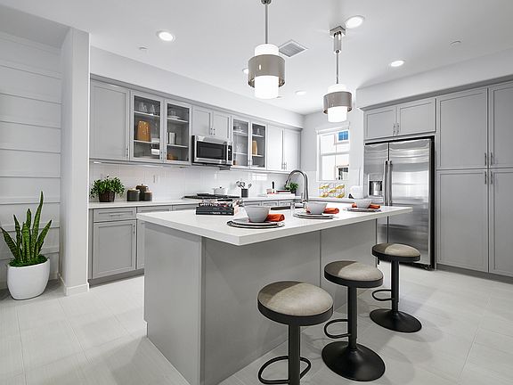 Cava At Rancho Soleo Plan 3 Model Home Kitchen
