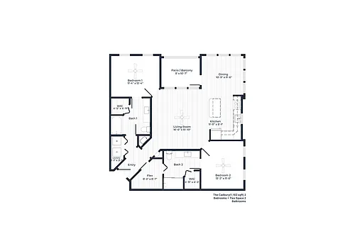 Floor plan The Cadbury