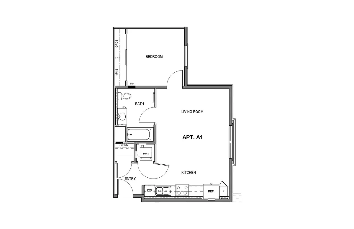 Floor plan A1