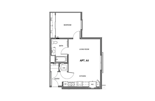 Floor plan A1