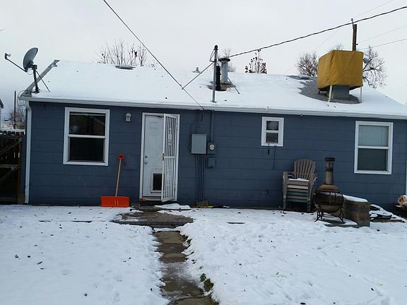 back of house with patio