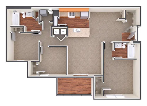 Floor plan The Ballad