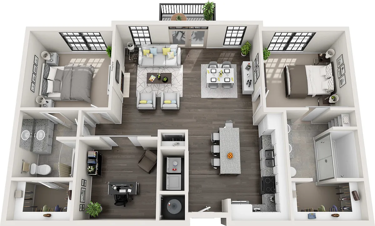 Floor plan Villa