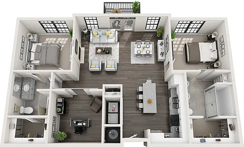 Floor plan Villa
