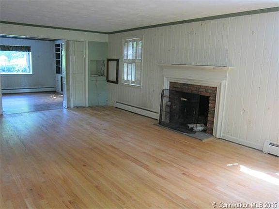 This long living room opens...