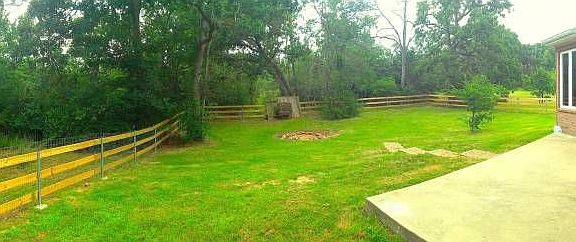 Fenced Backyard