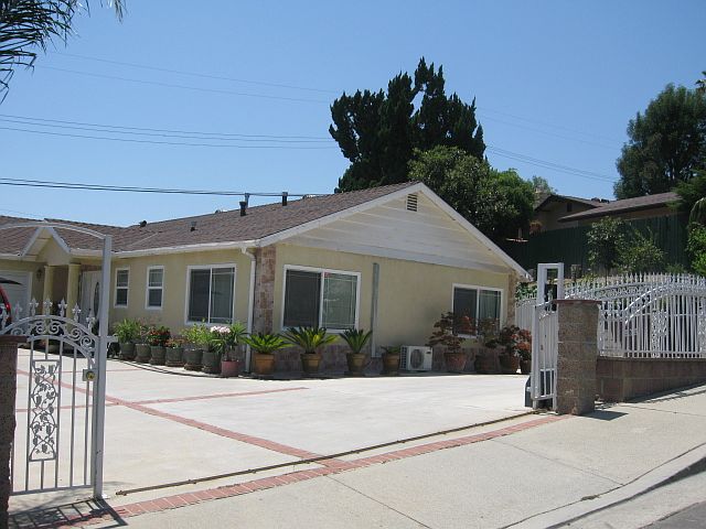GATED HOME VIEW FROM STREET