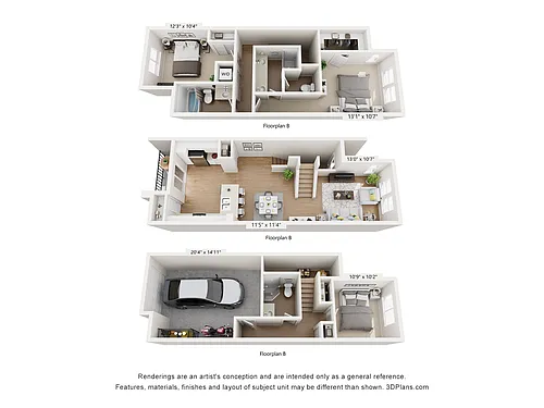 Floor plan B