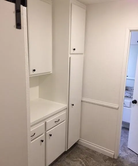 laundry area