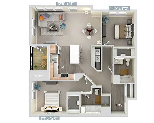 Floor plan B12-sc2-1263