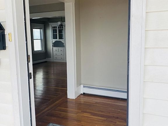 Entryway with coat closet