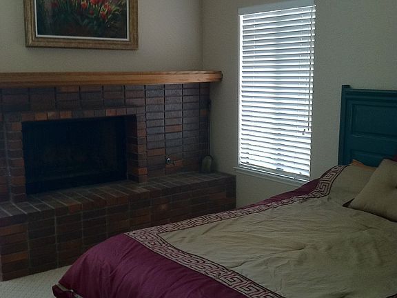 Master w/Fireplace & Balcony