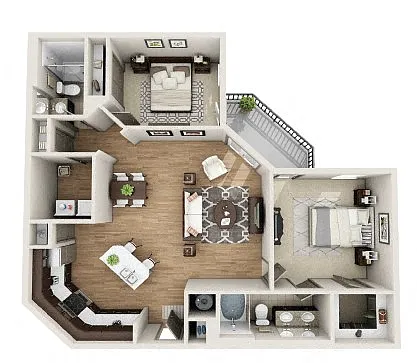 Floor plan Palm Viceroy