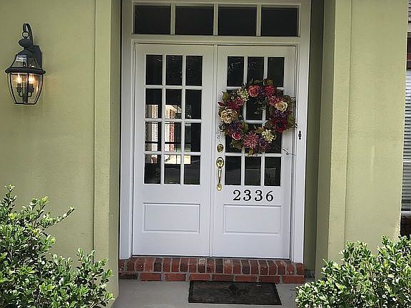 French door entry 