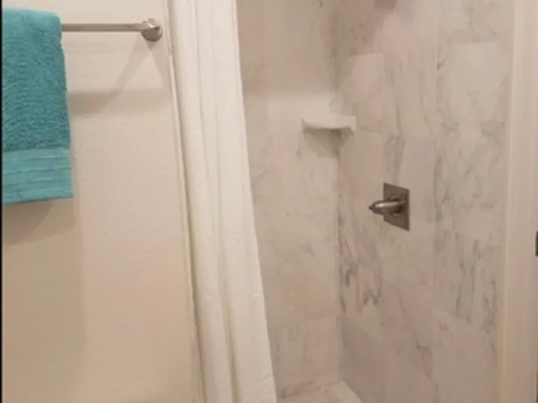 Marble shower