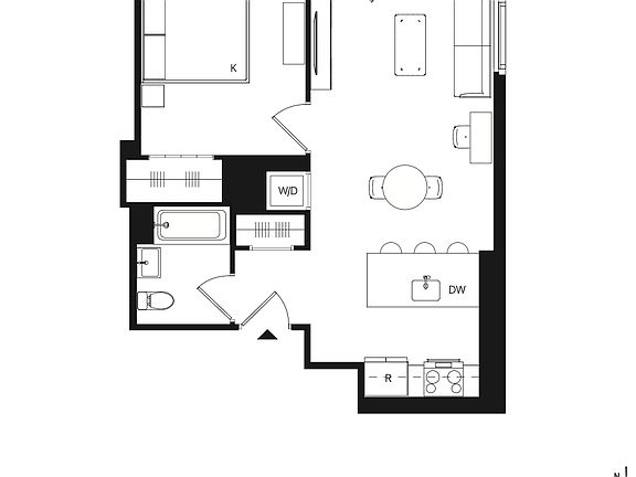 3rd image of 55 Willoughby St #13E
