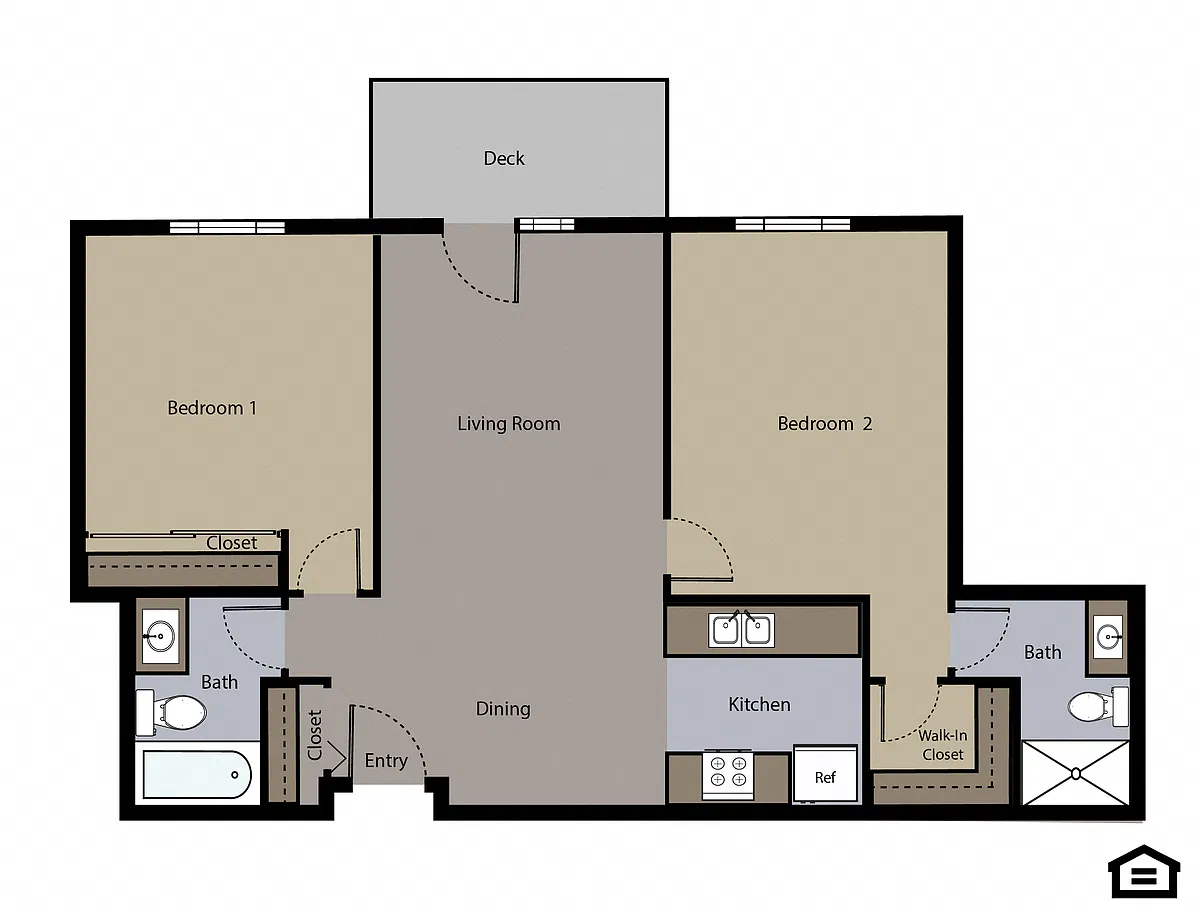 Floor plan Oak | Renovated