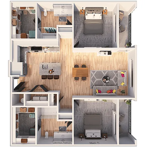 Floor plan C1