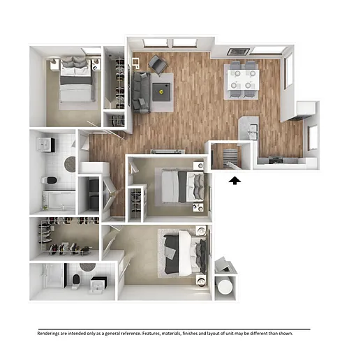 Floor plan C1