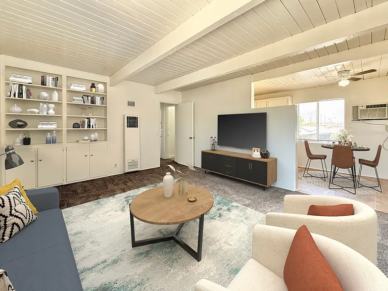 Unit #9 - Available Now - Virtually Staged to show potential furniture configurations.