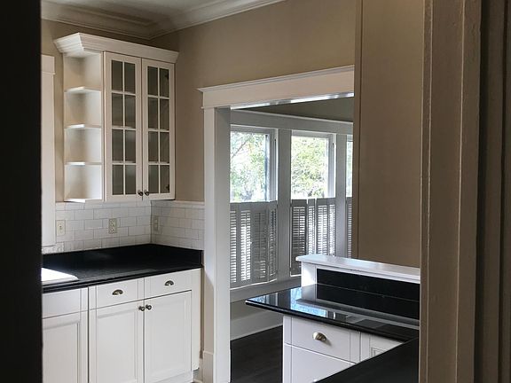 Kitchen opens to dining room.