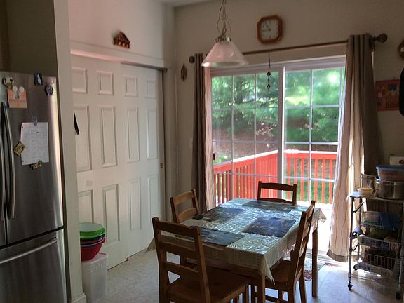 Patio door to deck