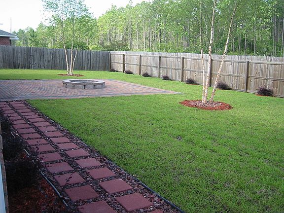 Back yard 1