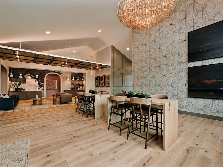 Expansive Clubhouse at Archer Eastfield Station Apartments