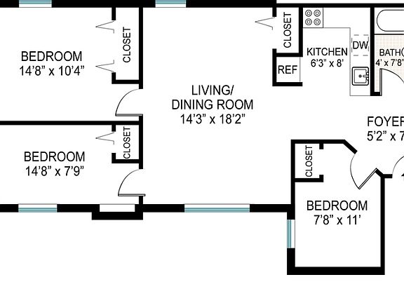 2nd image of 60 Avenue C APT 3