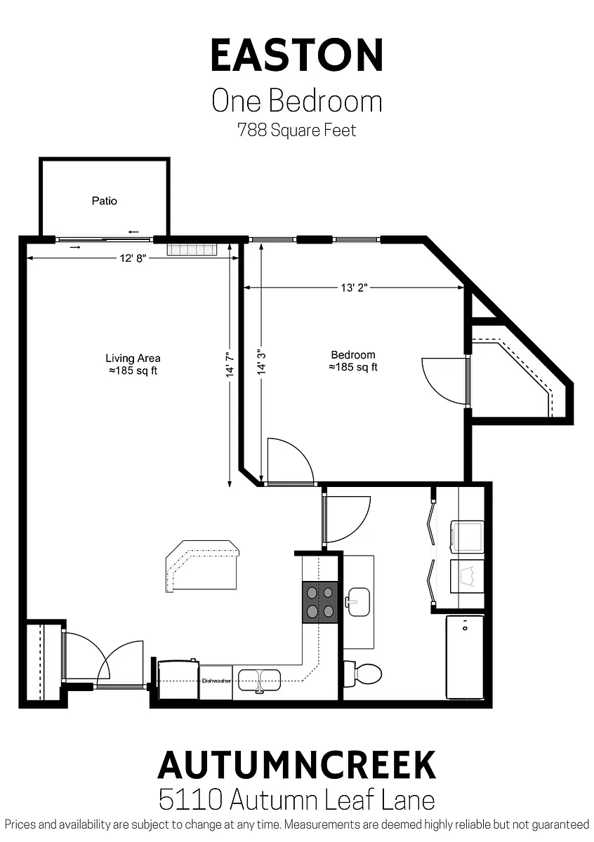 Floor plan Easton