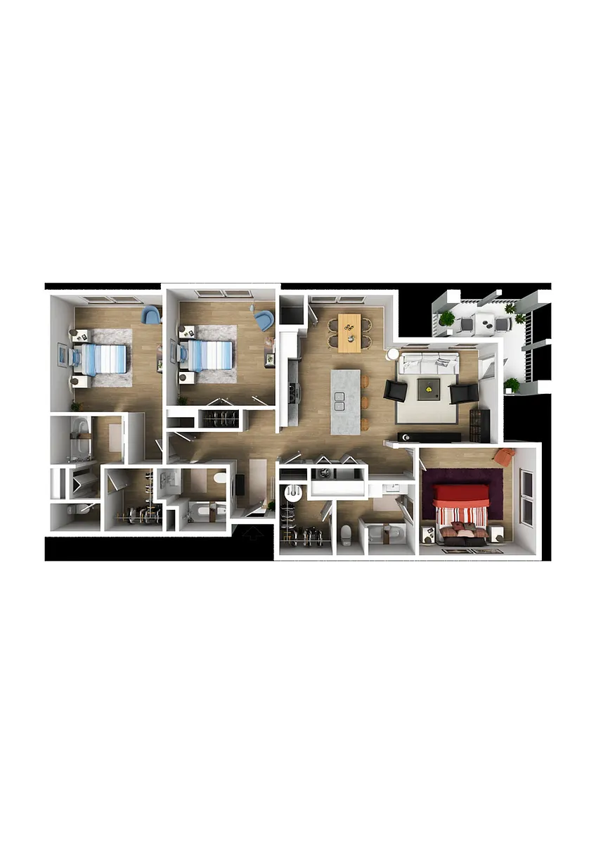 Floor plan THE MAGNOLIA