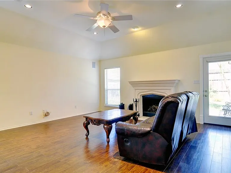 Living Room open to kitchen (furniture removed)