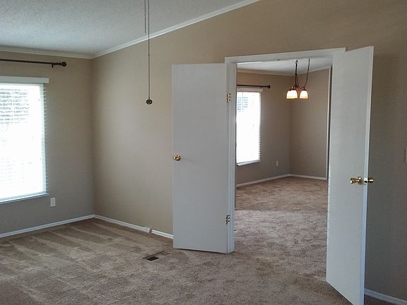 French door to master suite