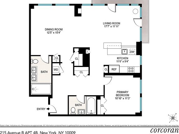 2nd image of 215 Avenue B APT 4B